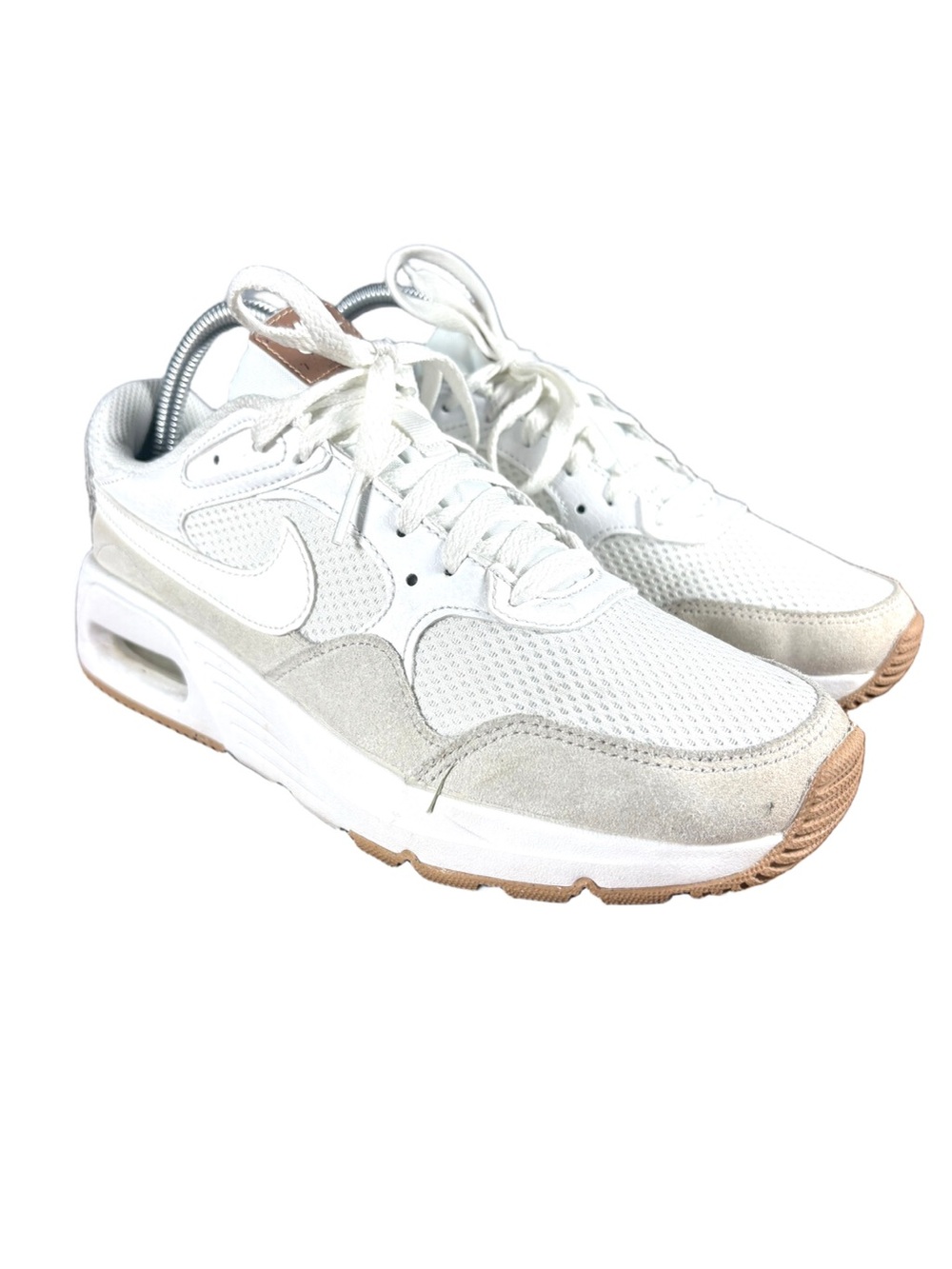 Nike Air Max SC Womens 8 Summit White Platinum Tint Hemp CW4554-108